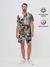 Мужской костюм с шортами / Кавалькада персонажей из аниме