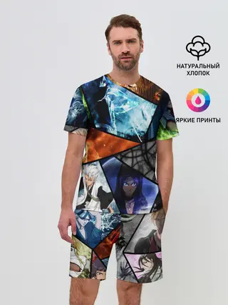 Мужской костюм с шортами / аниме персы