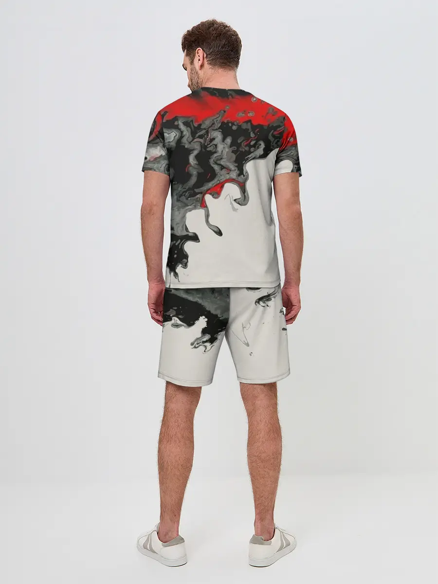 Мужской костюм с шортами / Abstraction