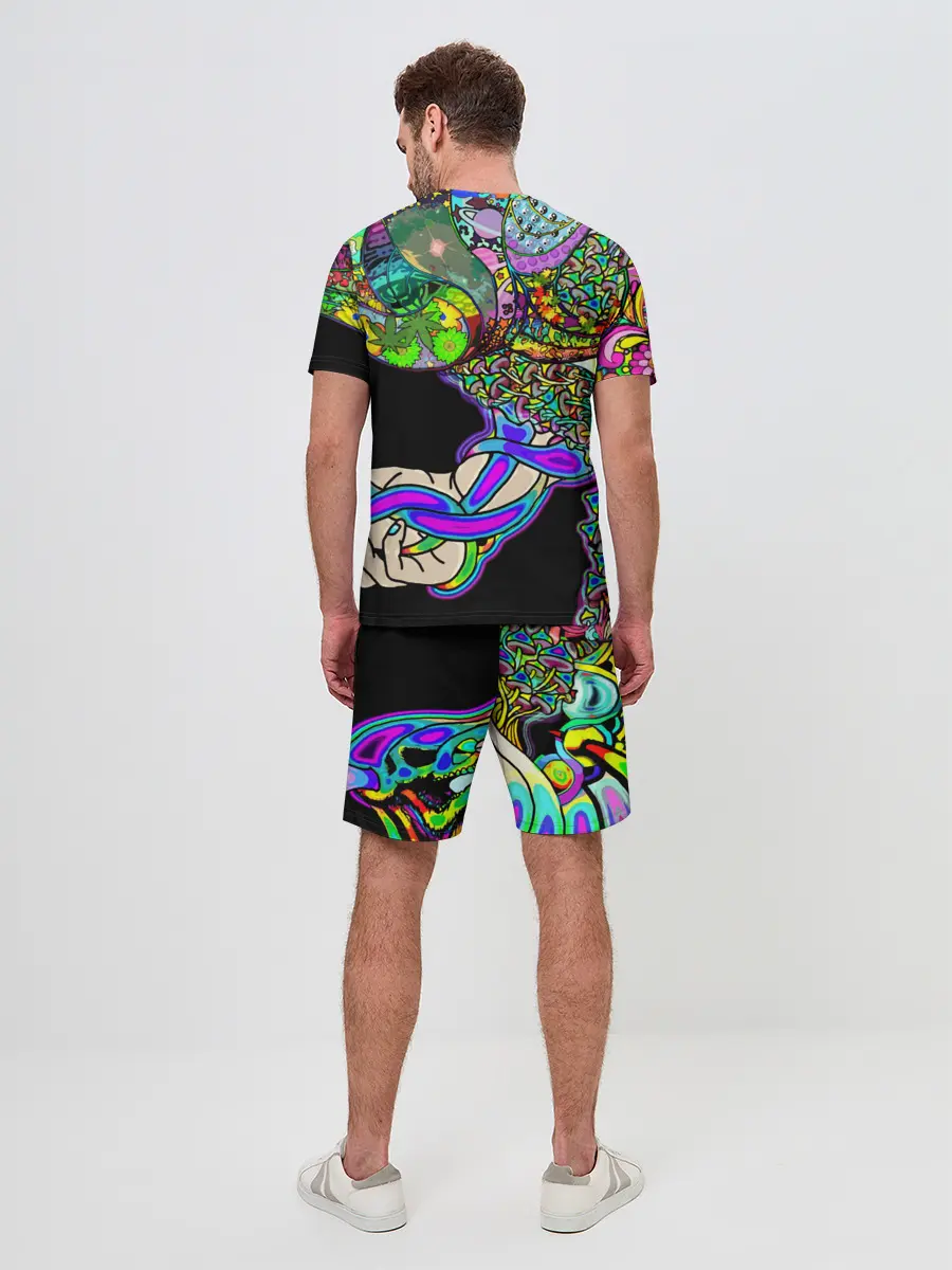 Мужской костюм с шортами / ПСИХОДЕЛИКА NEW