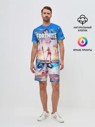 Мужской костюм с шортами / ФОРТНАЙТ 3 СЕЗОН