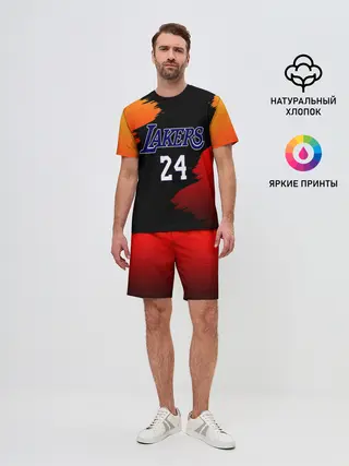 Мужской костюм с шортами / Los Angeles Lakers / Kobe Brya