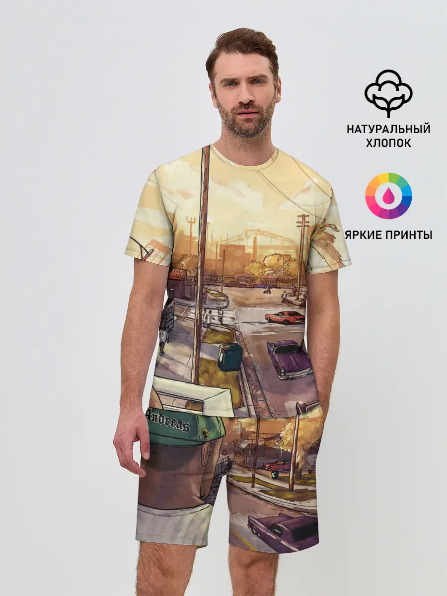 Мужской костюм с шортами / GTA San Andreas