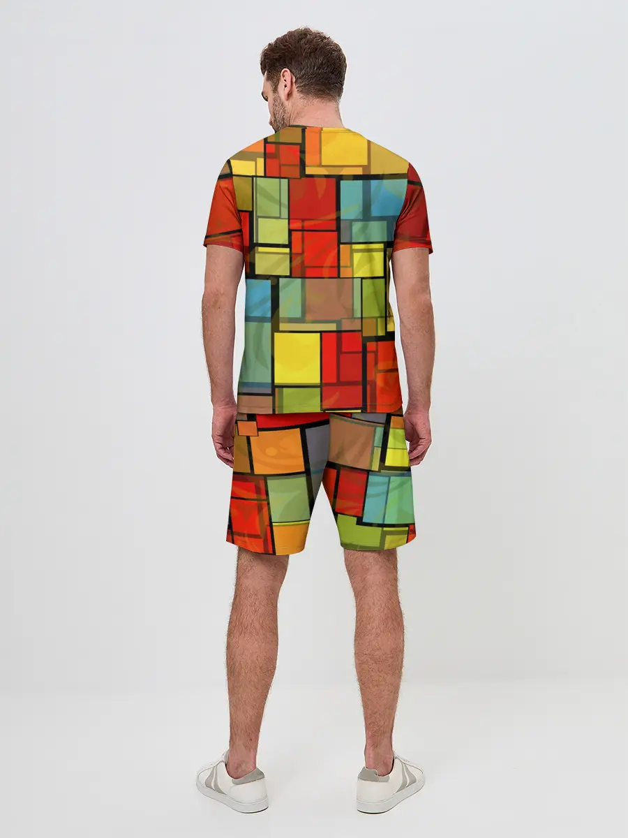 Мужской костюм с шортами / ГЕОМЕТРИЯ