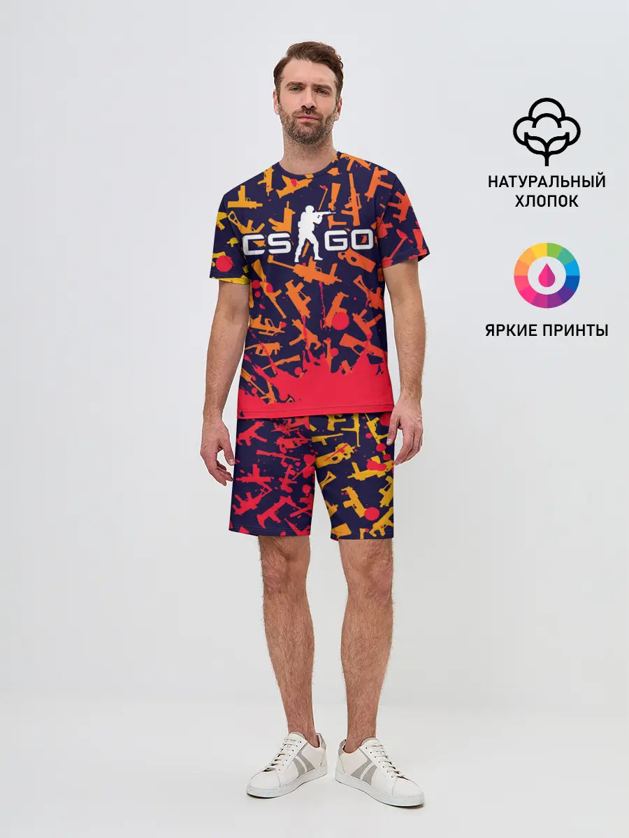 Мужской костюм с шортами / CS GO | КС ГО