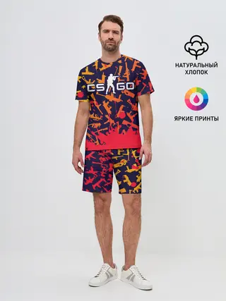 Мужской костюм с шортами / CS GO | КС ГО