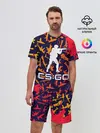 Мужской костюм с шортами / CS GO | КС ГО