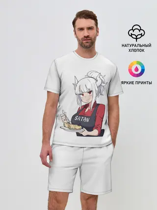 Мужской костюм с шортами / Helltaker