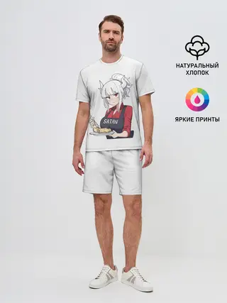 Мужской костюм с шортами / Helltaker