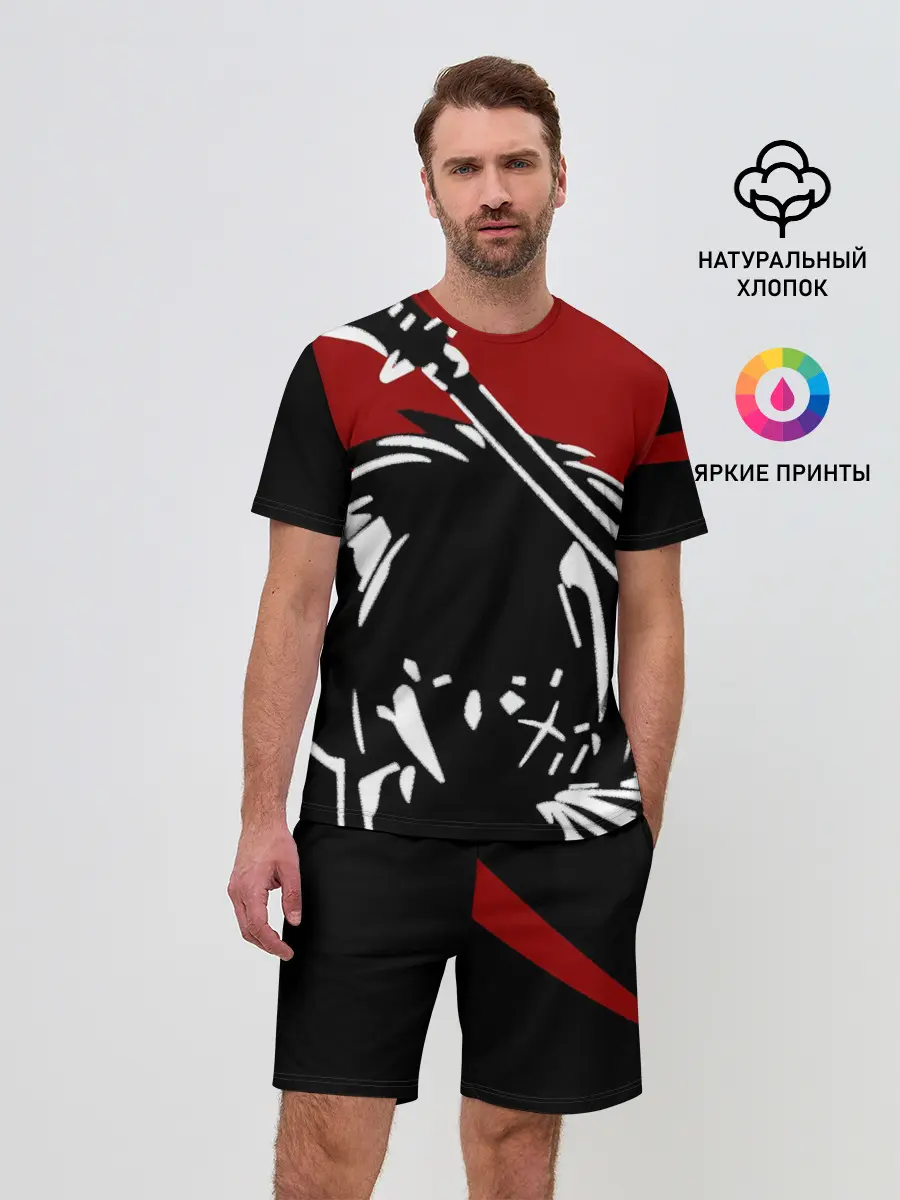 Мужской костюм с шортами / Химура Кэнсин Самурай Х