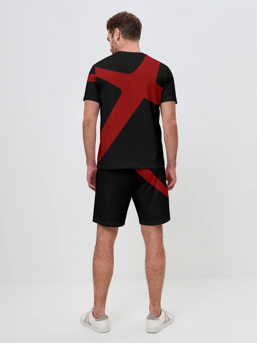 Мужской костюм с шортами / Химура Кэнсин Самурай Х