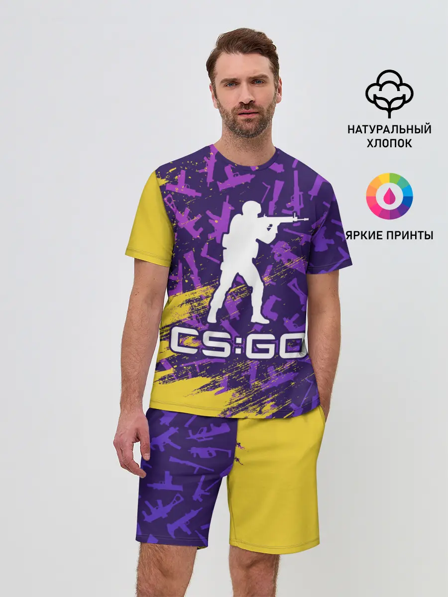 Мужской костюм с шортами / CS GO | КС ГО