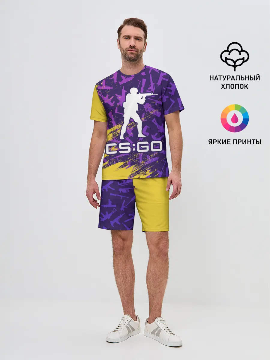 Мужской костюм с шортами / CS GO | КС ГО