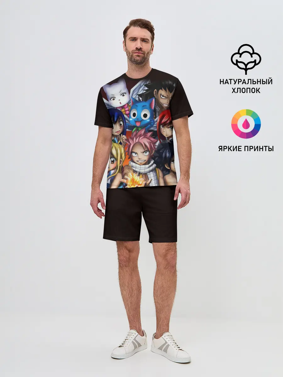 Мужской костюм с шортами / Fairy Tail manga