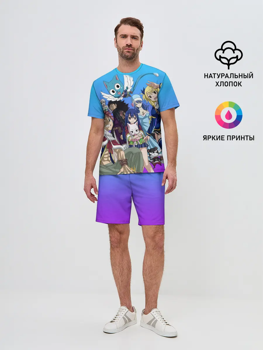 Мужской костюм с шортами / All heroes of Fairy Tail