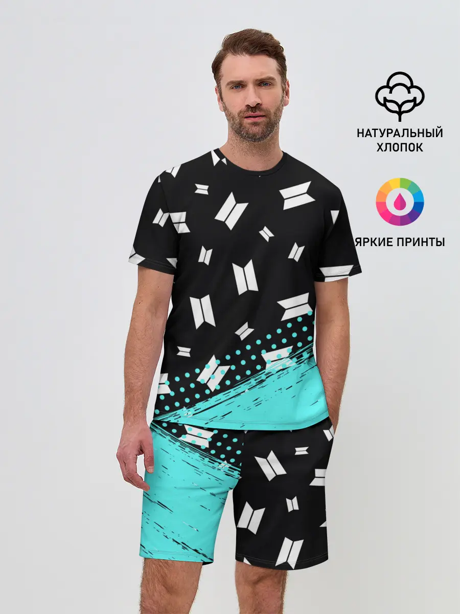 Мужской костюм с шортами / BTS / БТС