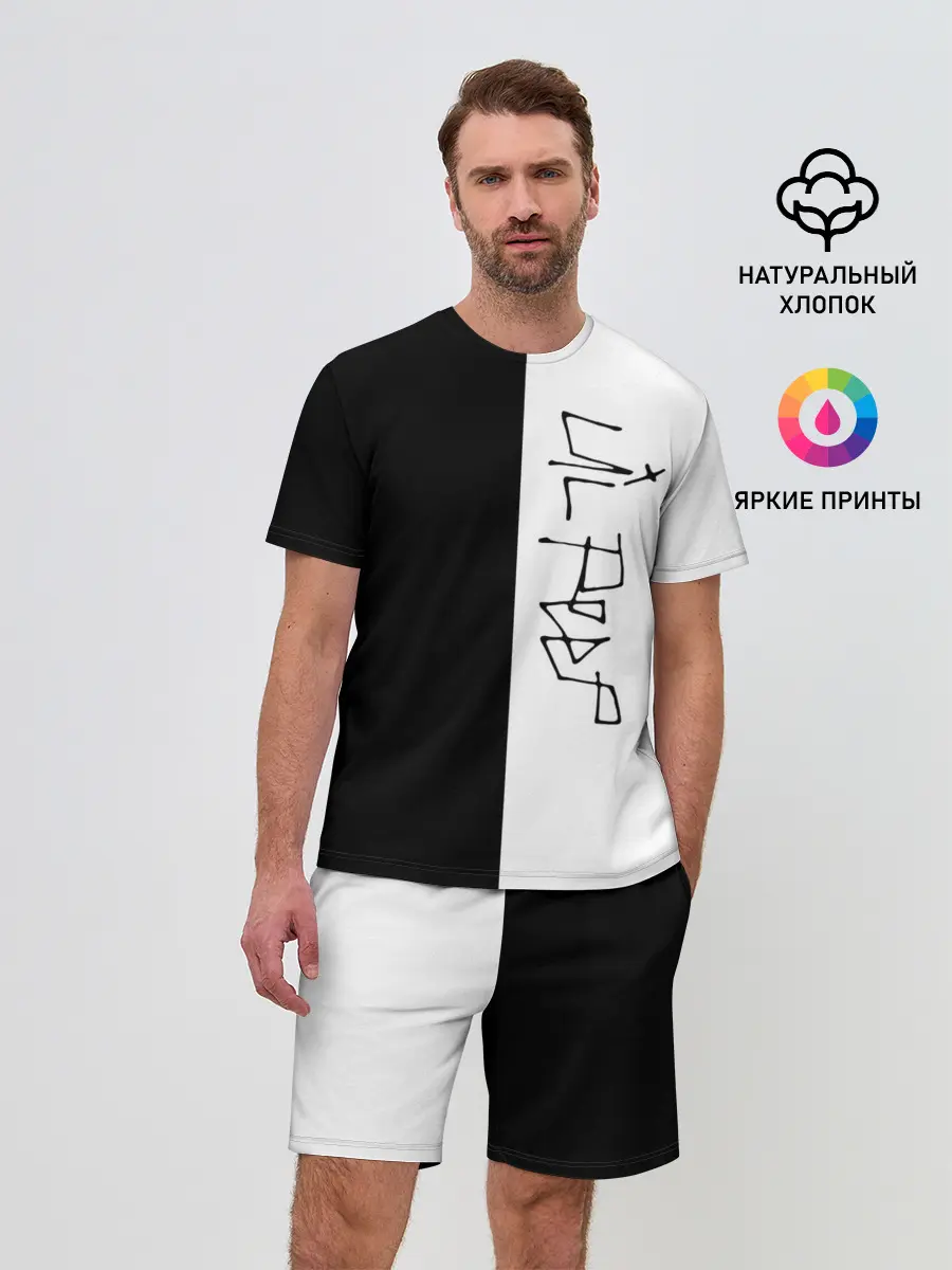 Мужской костюм с шортами / Lil peep