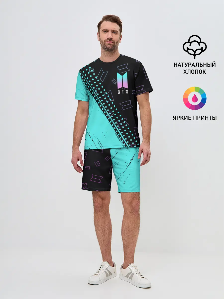 Мужской костюм с шортами / BTS / БТС