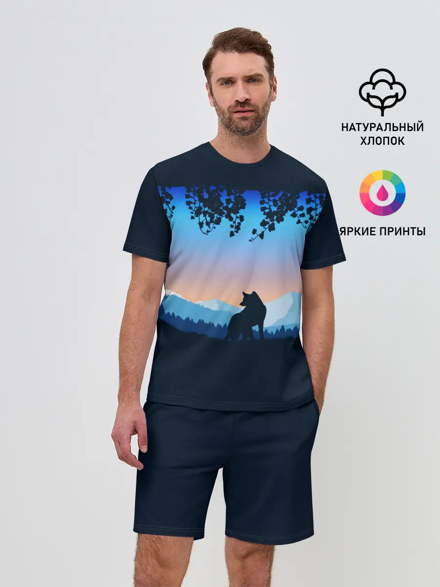 Мужской костюм с шортами / WOLF