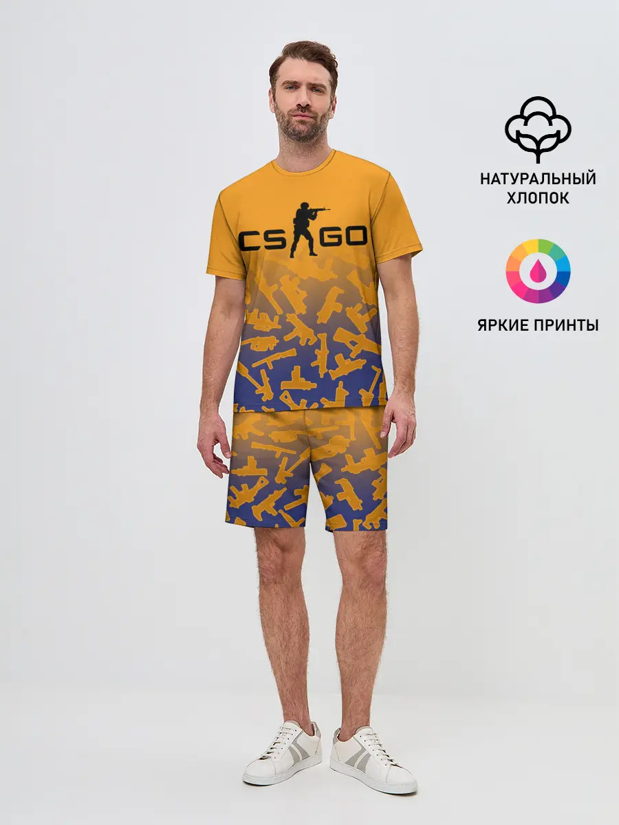 Мужской костюм с шортами / CS GO | КС ГО