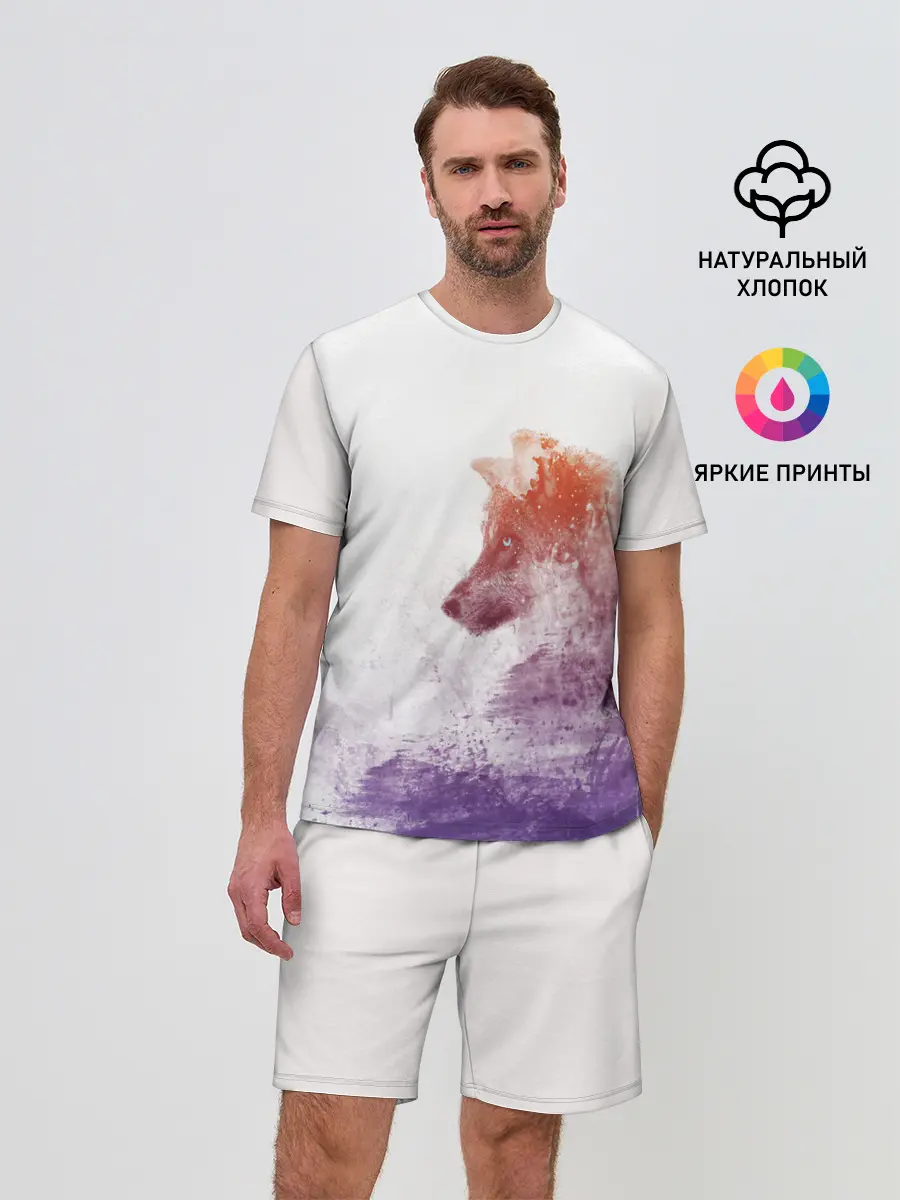 Мужской костюм с шортами / ВОЛК