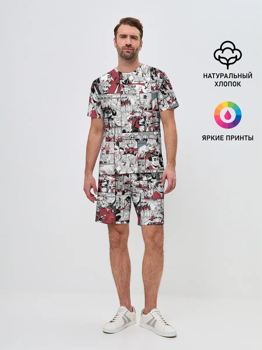 Мужской костюм с шортами / HELLTAKER