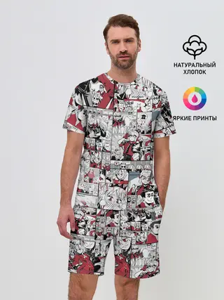 Мужской костюм с шортами / HELLTAKER