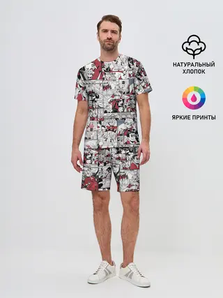 Мужской костюм с шортами / HELLTAKER