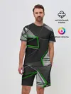Мужской костюм с шортами / 3D полигон