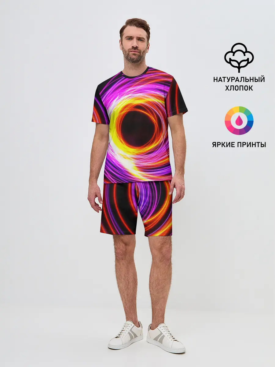 Мужской костюм с шортами / ИСКРЫ