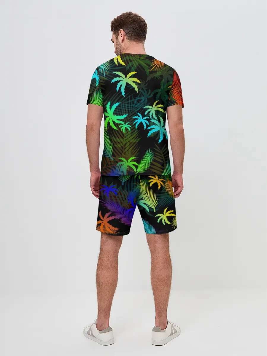 Мужской костюм с шортами / ПАЛЬМЫ / ТРОПИКИ