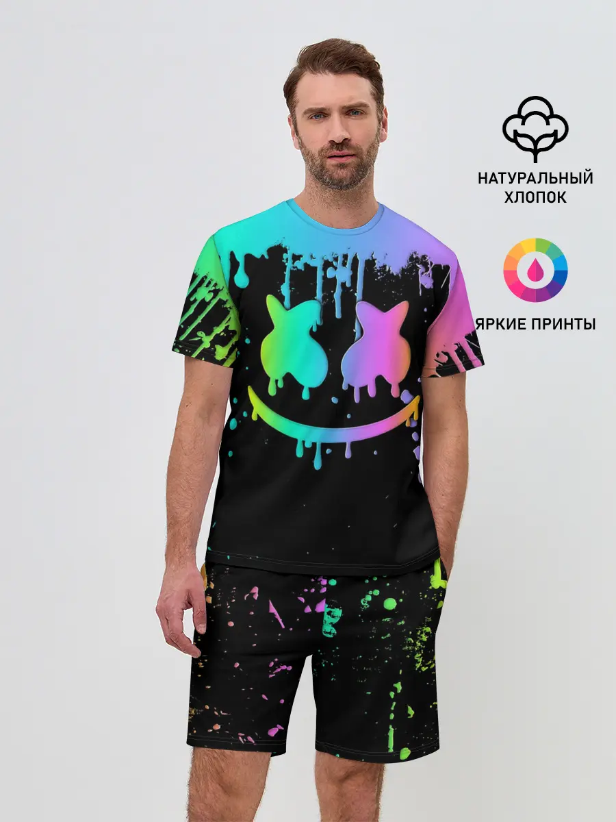 Мужской костюм с шортами / MARSHMELLO