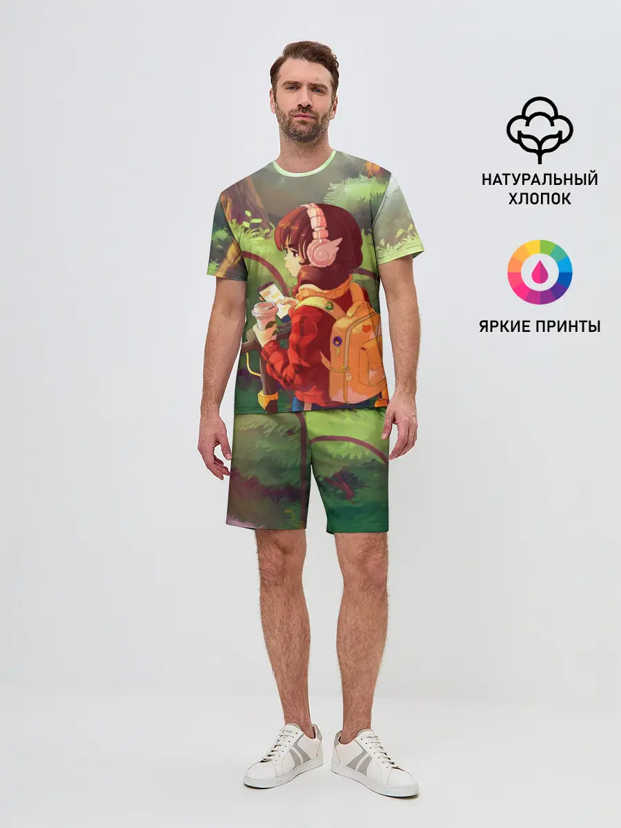 Мужской костюм с шортами / STUDY GIRL