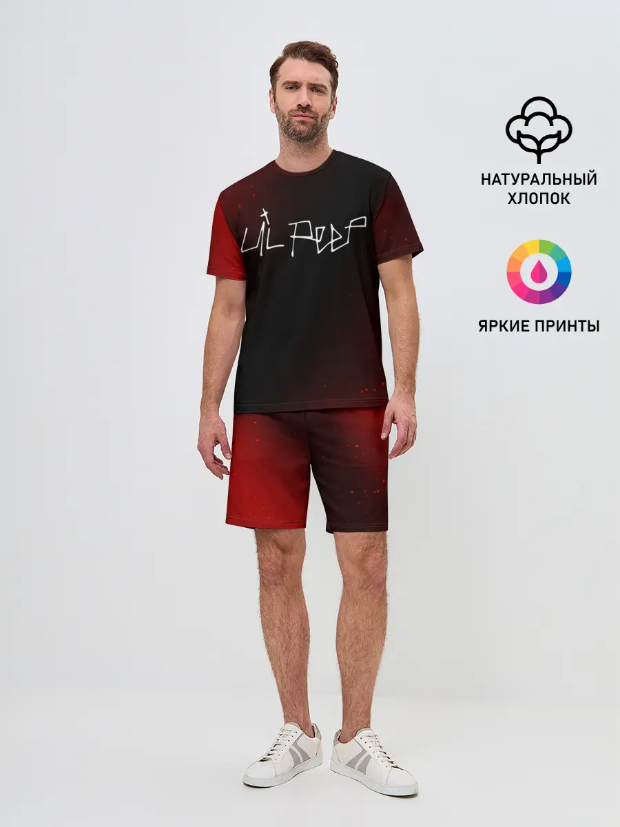 Мужской костюм с шортами / LIL PEEP / ЛИЛ ПИП