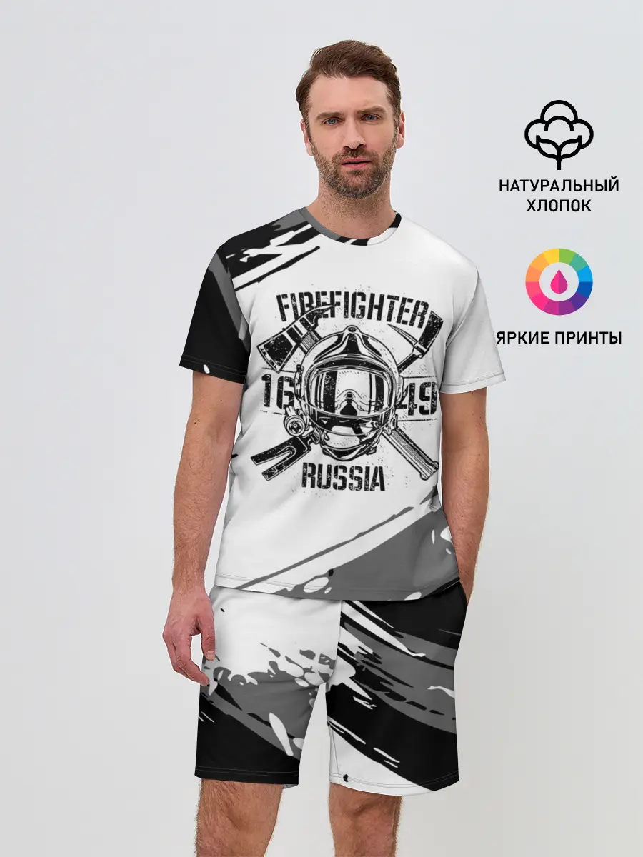 Мужской костюм с шортами / FIREFIGHTER 1649 RUSSIA