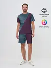 Мужской костюм с шортами / texture