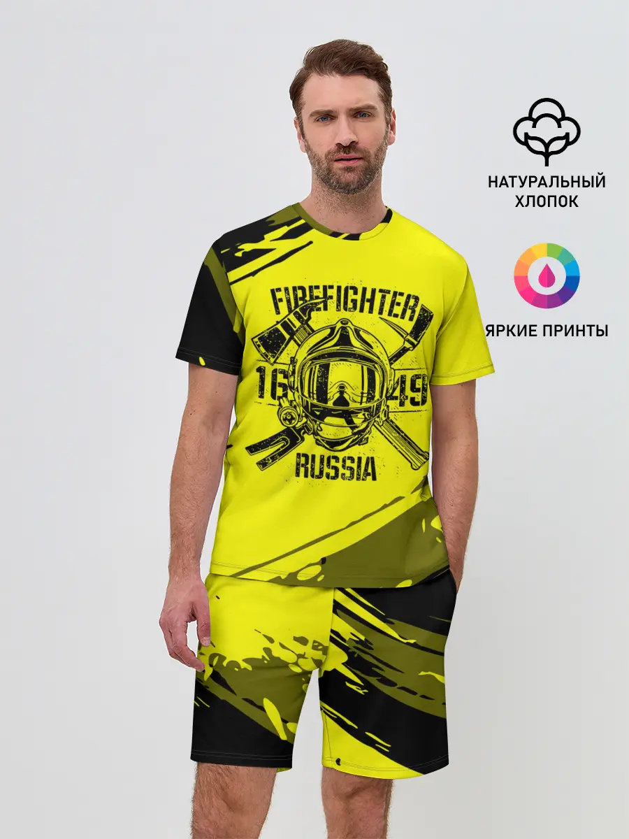 Мужской костюм с шортами / FIREFIGHTER 1649 RUSSIA