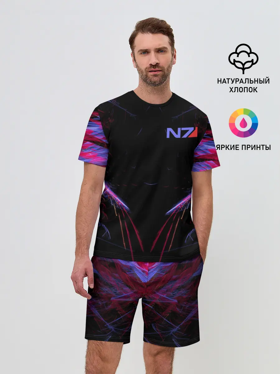 Мужской костюм с шортами / N7 | Neon Style