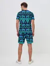 Мужской костюм с шортами / Слоны | Узоры