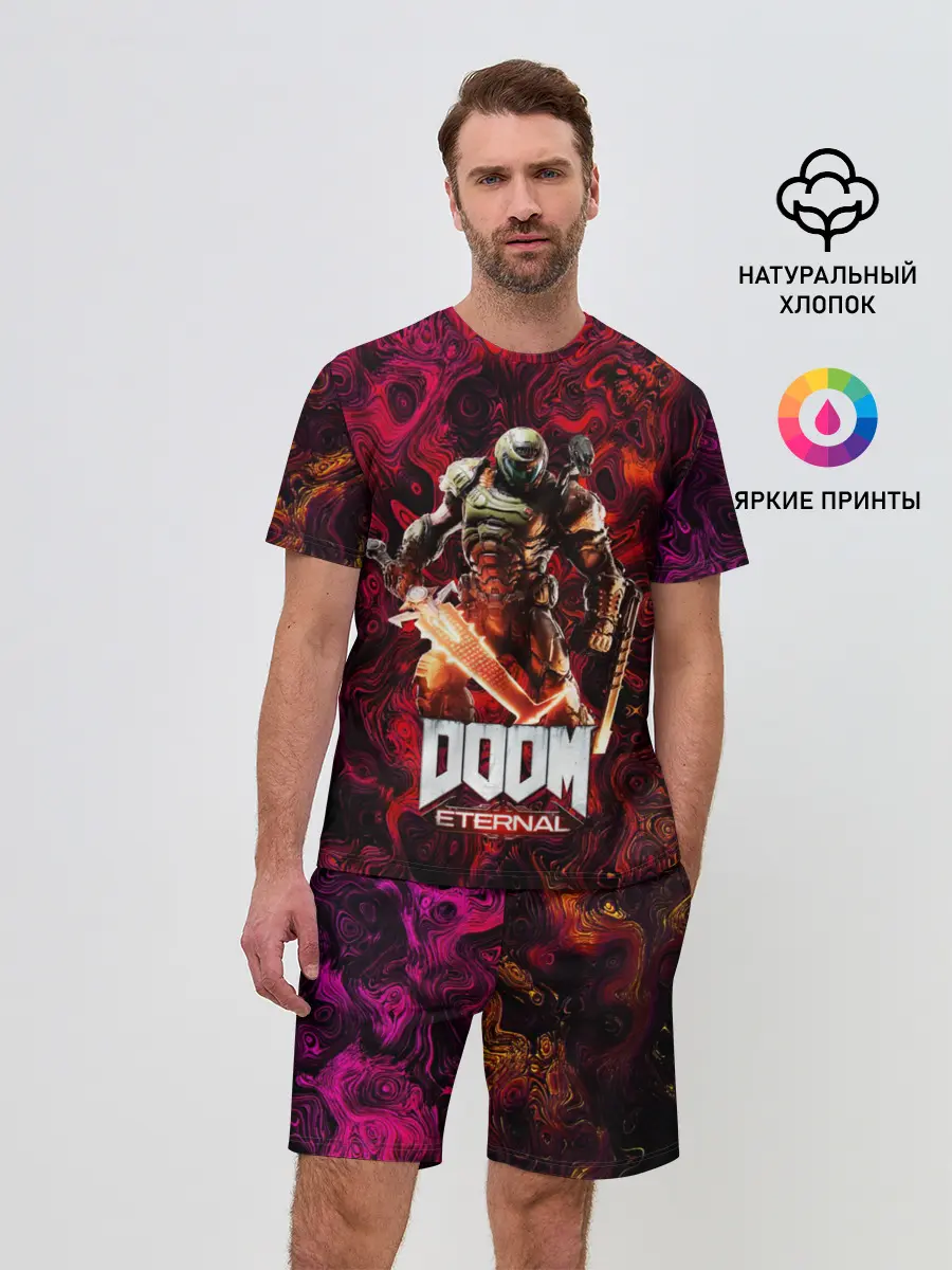 Мужской костюм с шортами / Doom Eternal | Дум Этернал