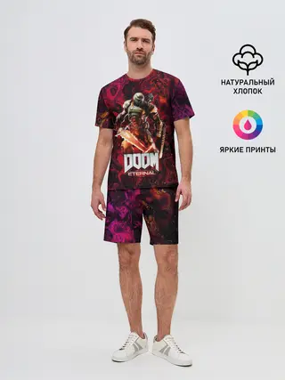 Мужской костюм с шортами / Doom Eternal | Дум Этернал