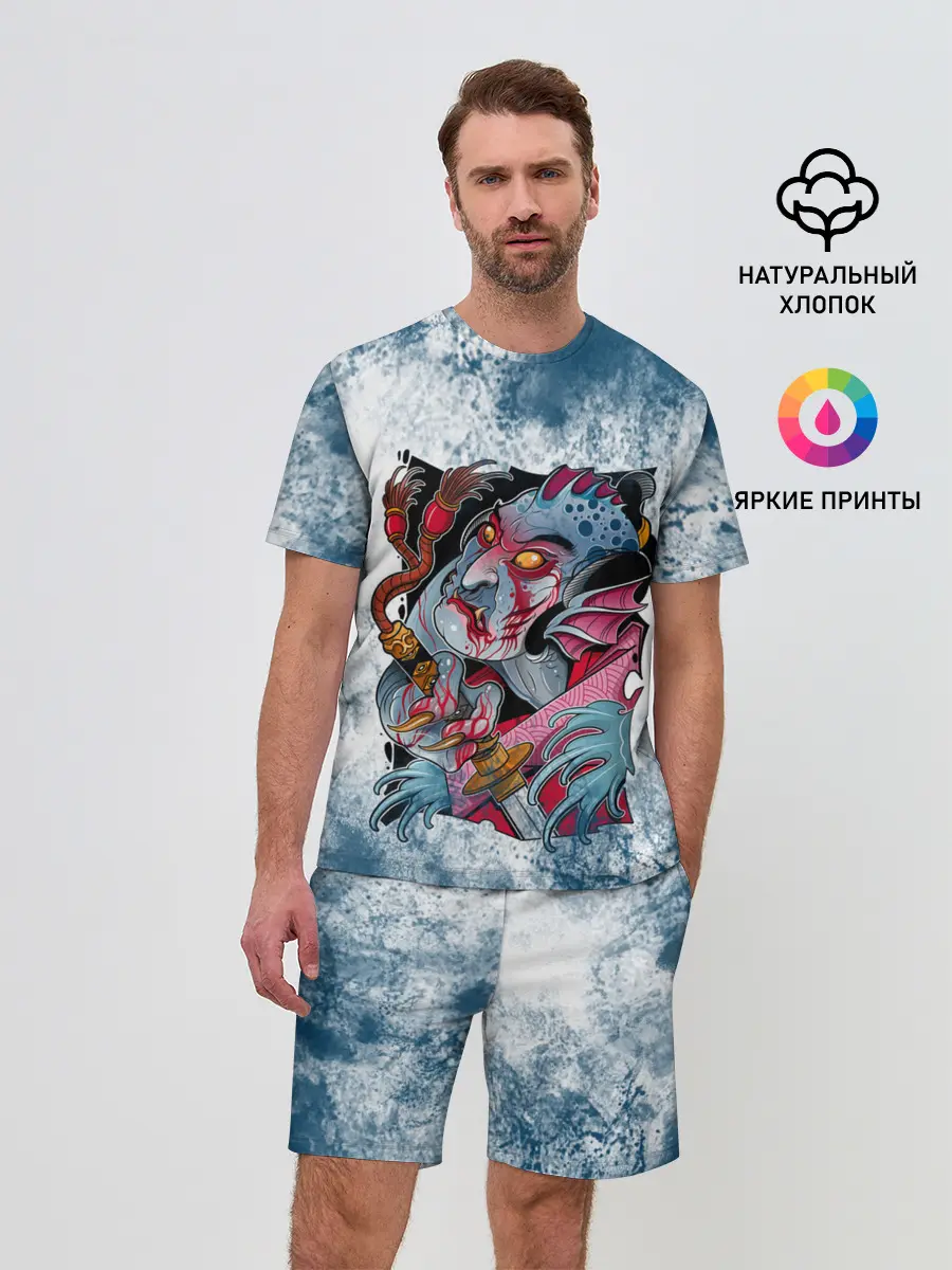 Мужской костюм с шортами / Водяной | Мифология