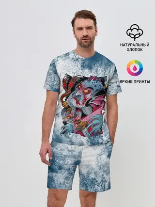 Мужской костюм с шортами / Водяной | Мифология