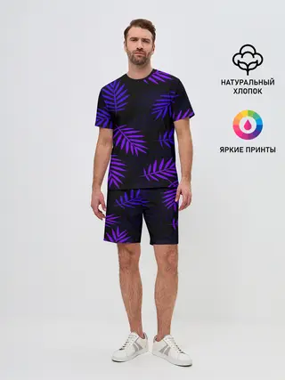 Мужской костюм с шортами / НЕОНОВЫЕ ТРОПИКИ