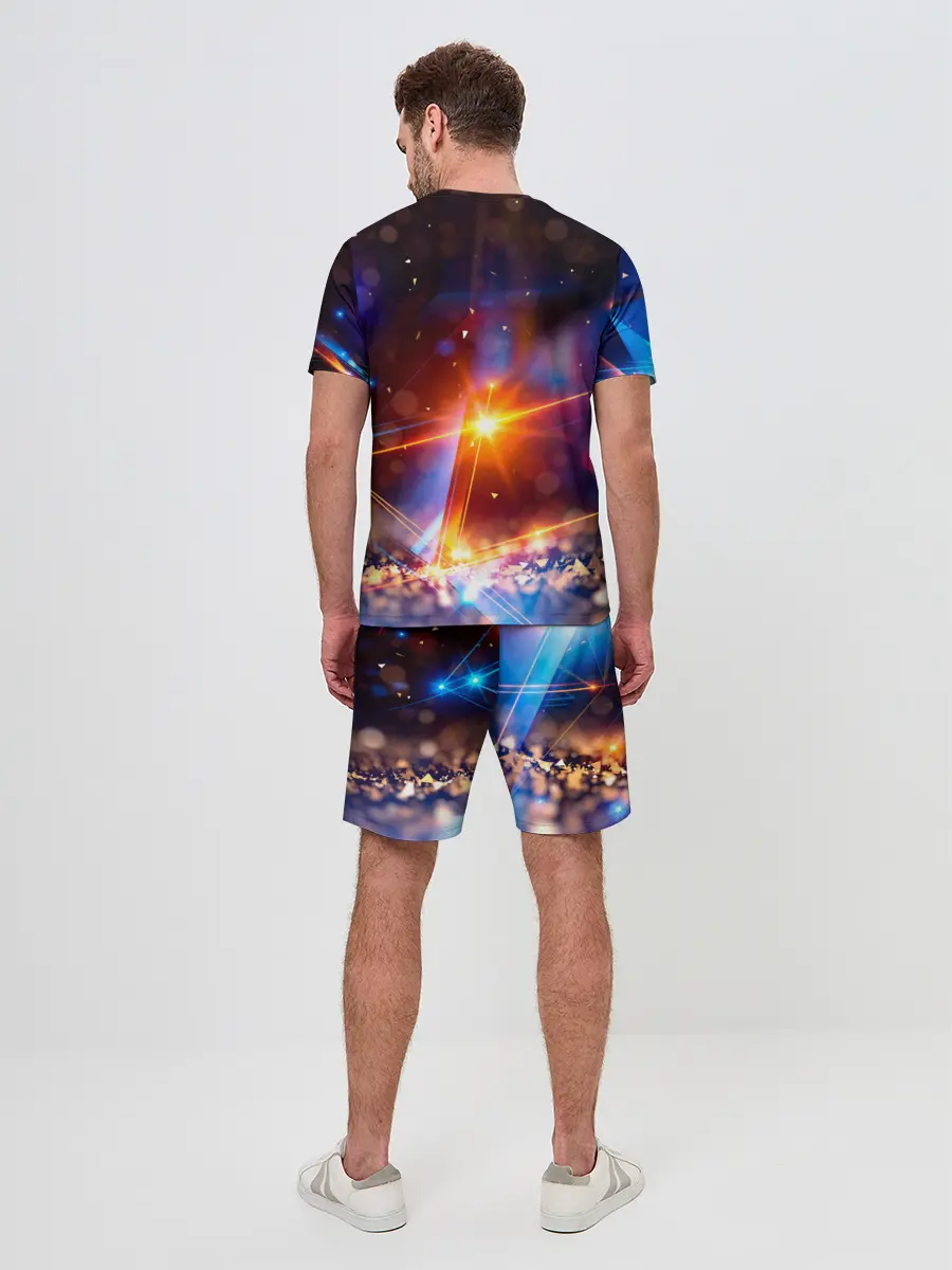 Мужской костюм с шортами / geometry light