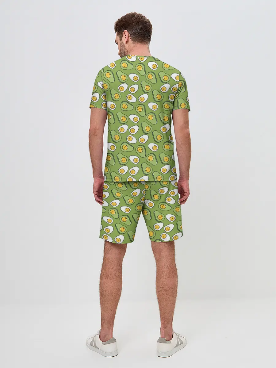 Мужской костюм с шортами / Avocado and Eggs