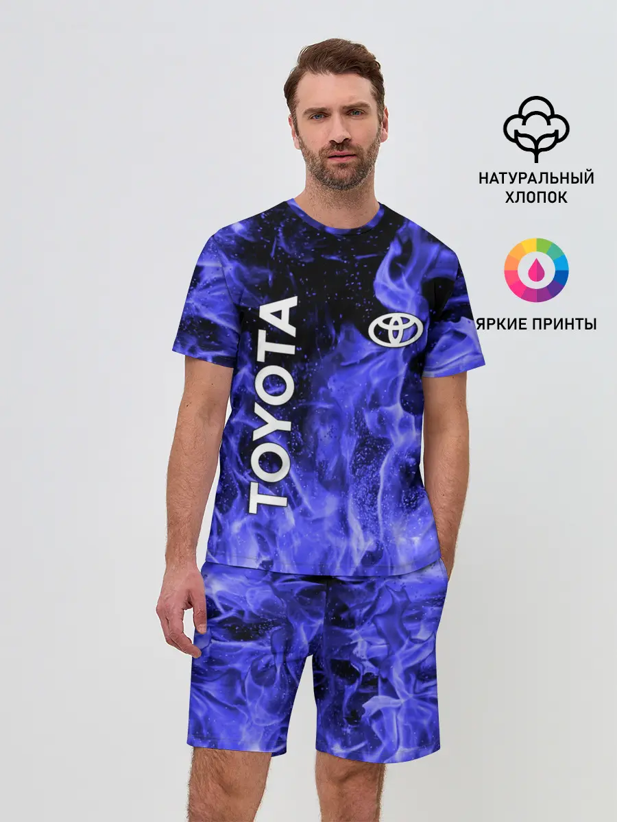 Мужской костюм с шортами / TOYOTA