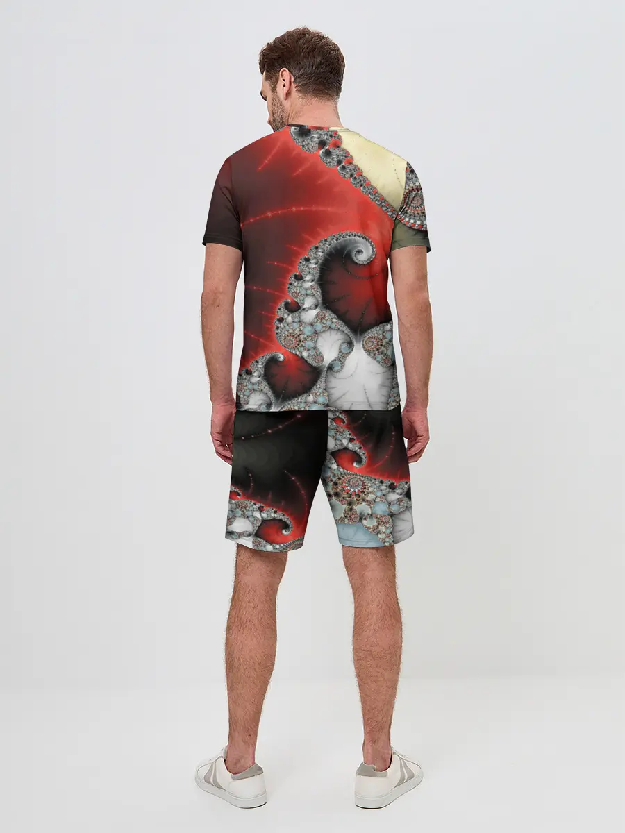 Мужской костюм с шортами / ABSTRACT&FRACTAL