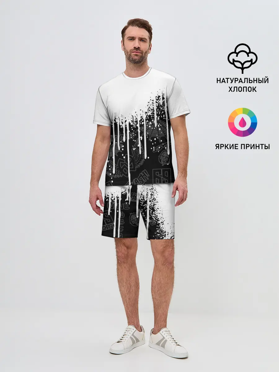 Мужской костюм с шортами / 6ix9ine.