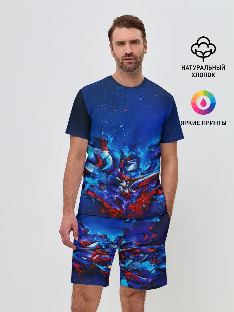 Мужской костюм с шортами / Casual Color | Style